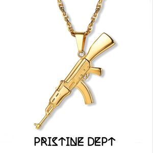 Necklace - Machine Gun Pendant Chain